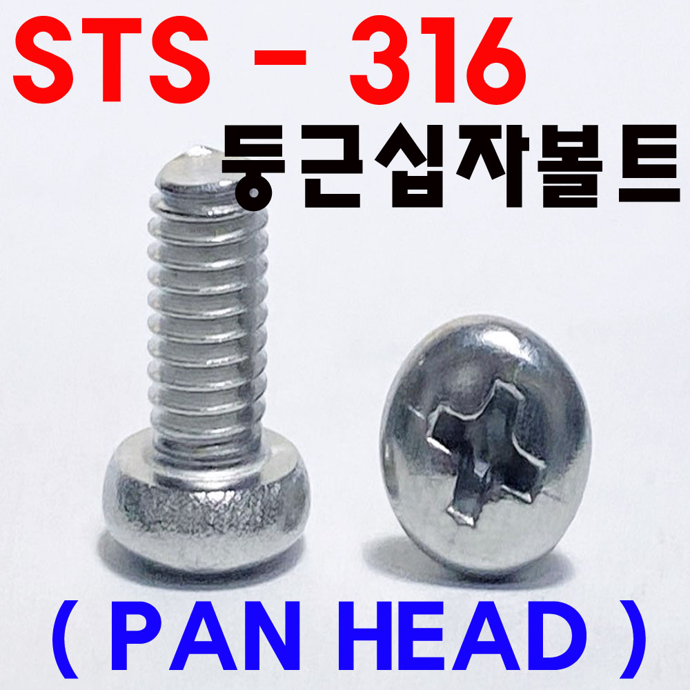 STS-316 둥근머리 십자나사